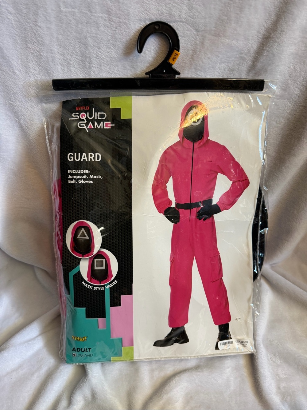 Spirit Halloween Squid Game Guard Costume Adult SM/MD
